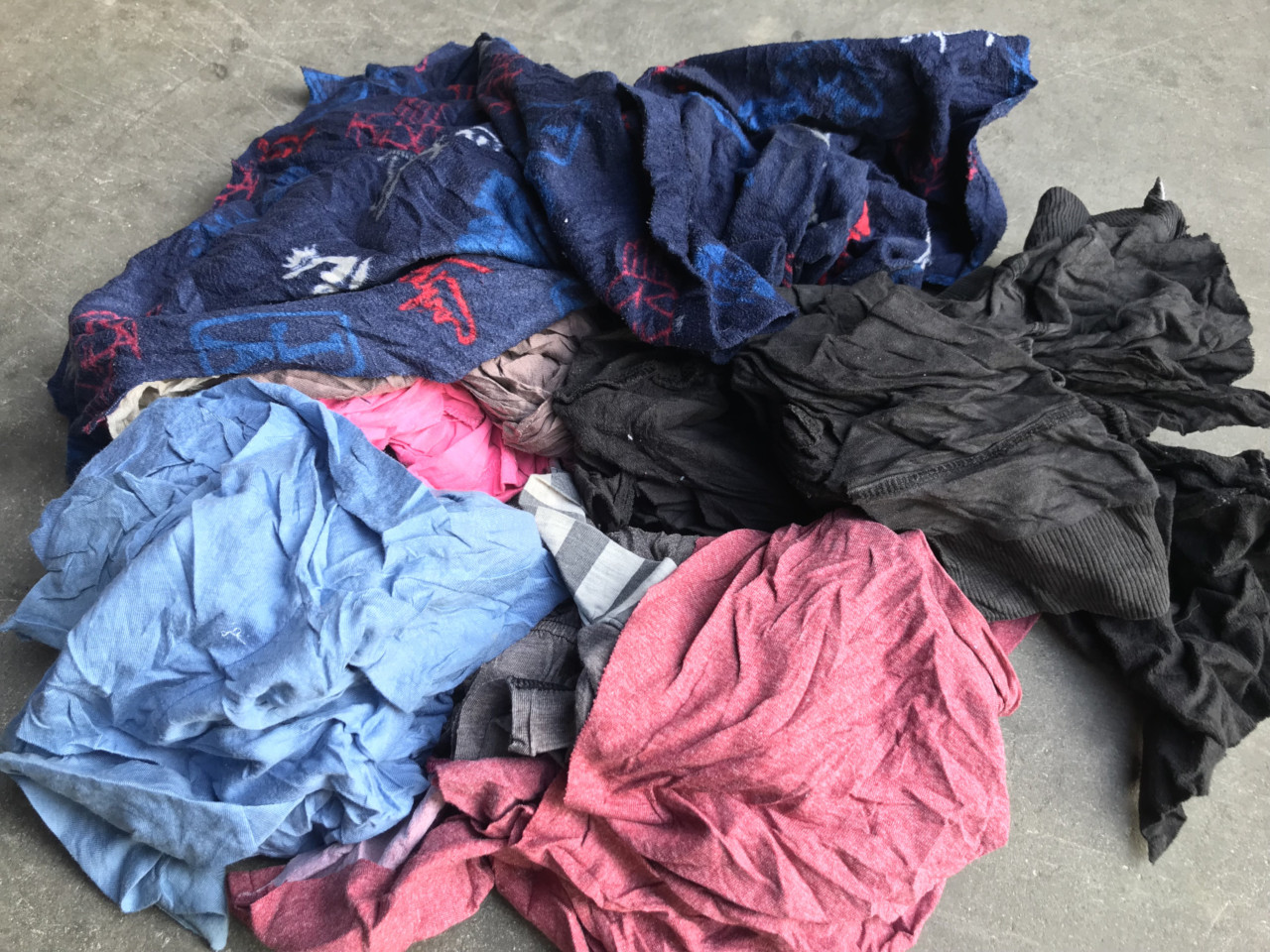 Mischtextil unzerkleinert